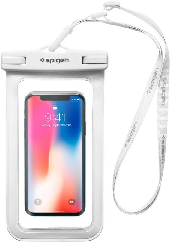 Pouzdro na mobil Spigen Velo A600 Waterproof Phone Case White