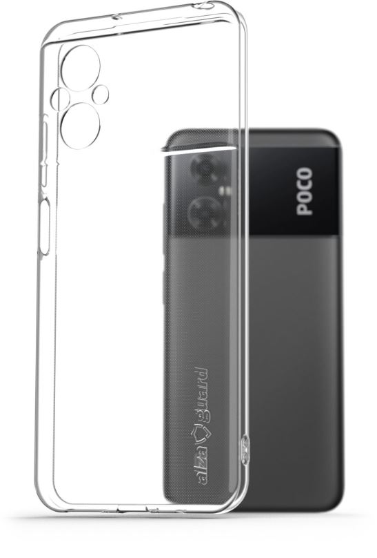 Kryt na mobil AlzaGuard Crystal Clear TPU case pro POCO M4 5G / M5