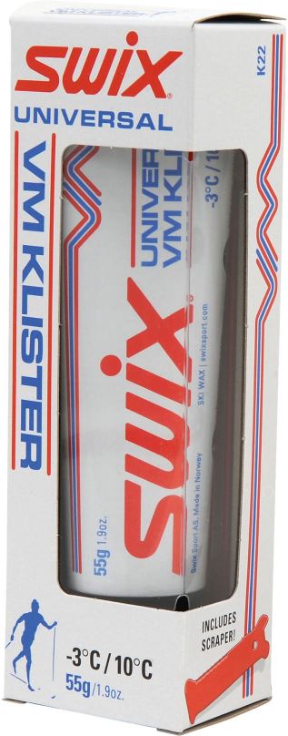 Lyžařský vosk Swix klistr K22 univerzální 55g