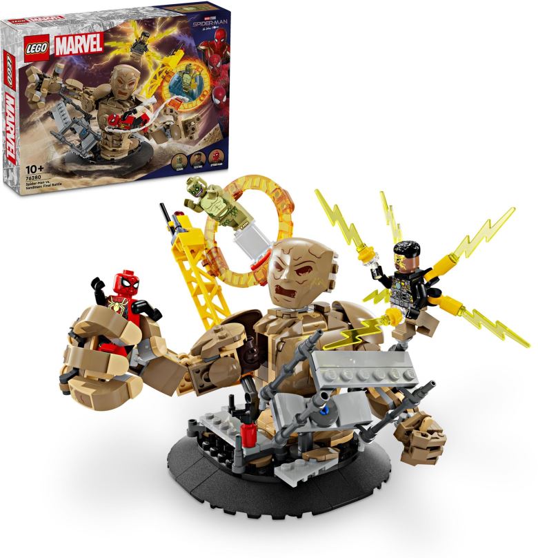 LEGO stavebnice LEGO® Marvel 76280 Spider-Man vs. Sandman: Poslední bitva