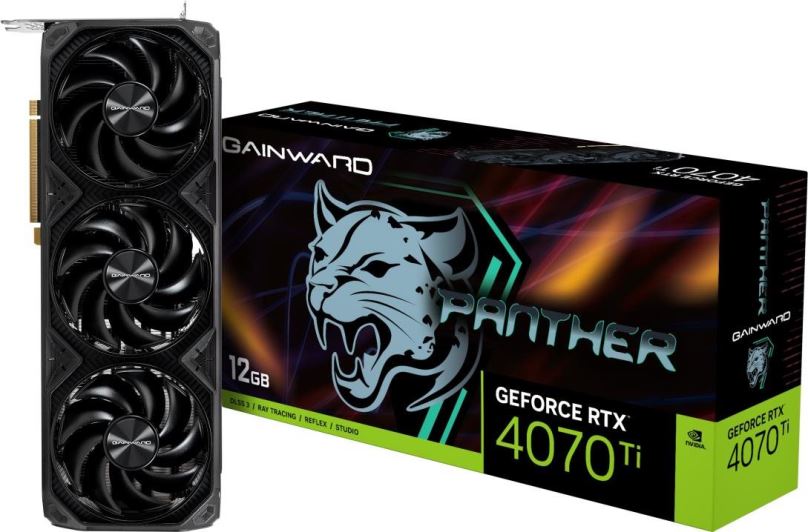 Grafická karta GAINWARD GeForce RTX 4070 Ti Panther 12G