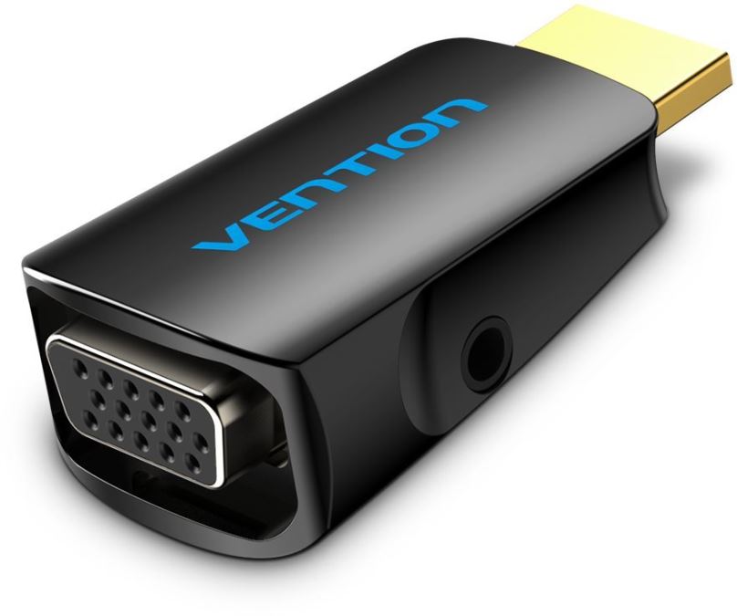 Redukce Vention HDMI to VGA Converter with 3.5mm Jack Audio