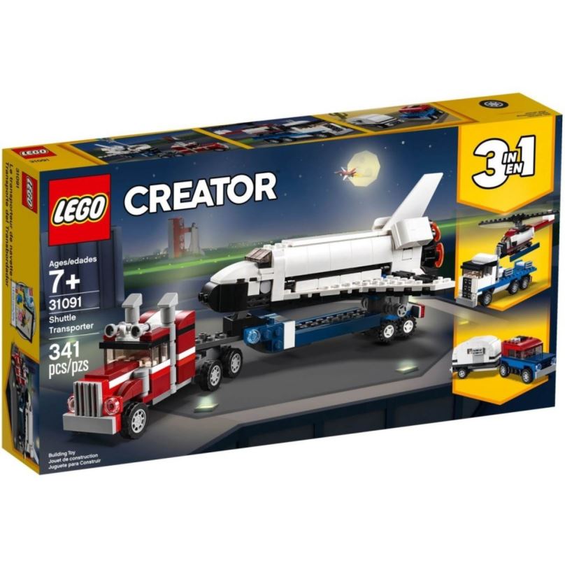 LEGO stavebnice LEGO Creator 31091 Přeprava raketoplánu
