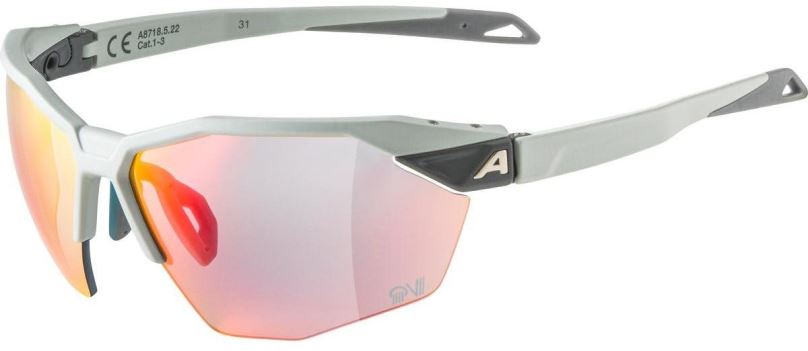 Cyklistické brýle Alpina Twist SIX HR QV smoke-grey matt