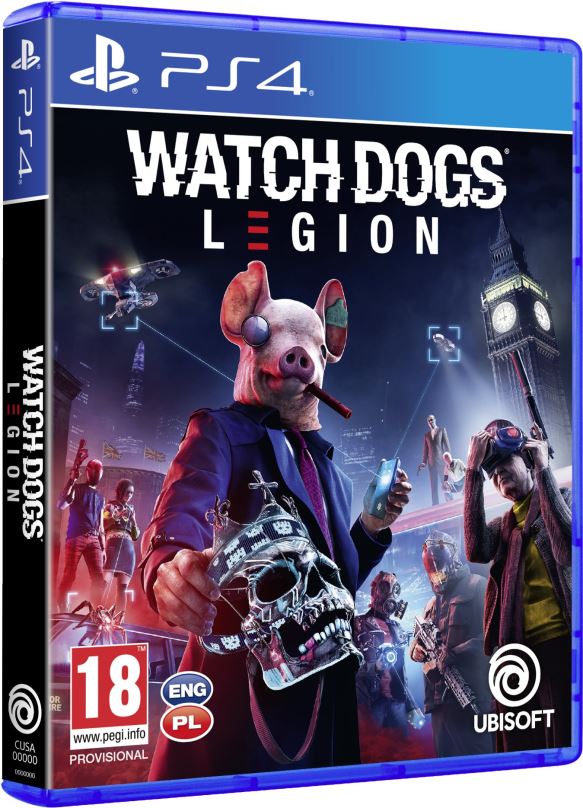 Hra na konzoli Watch Dogs Legion - PS4