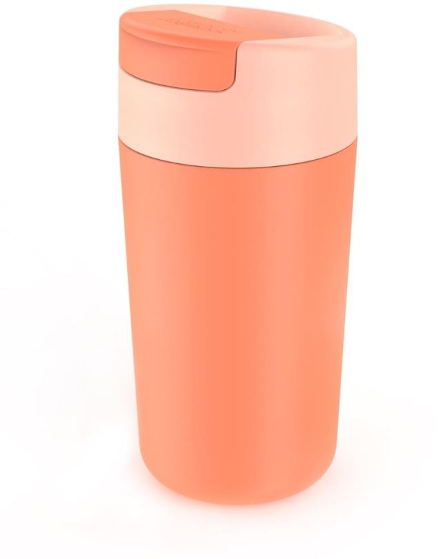 JOSEPH JOSEPH Hrnek cestovní s hygienickým uzávěrem Sipp Travel Mug 81131, 454ml, korálový