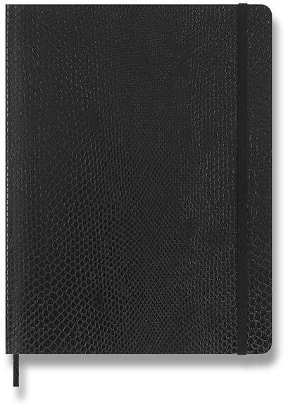 Zápisník Moleskine Vegea Boa XL, měkké desky, černý