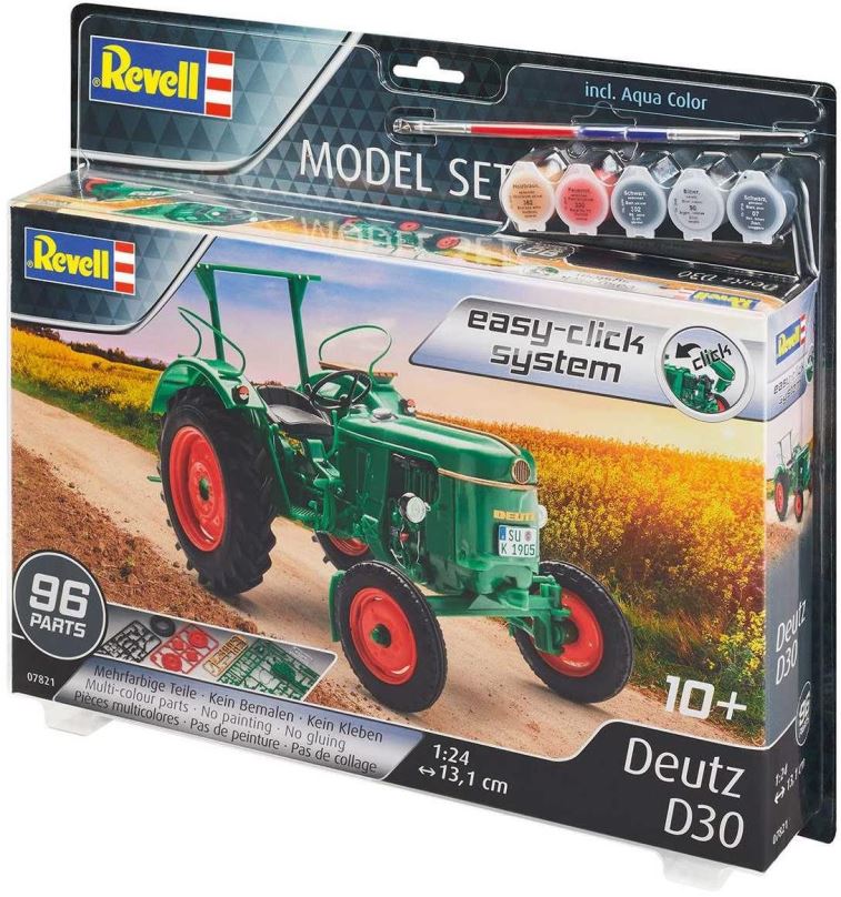Plastikový model EasyClick Modelset traktor 67821 - Deutz D30