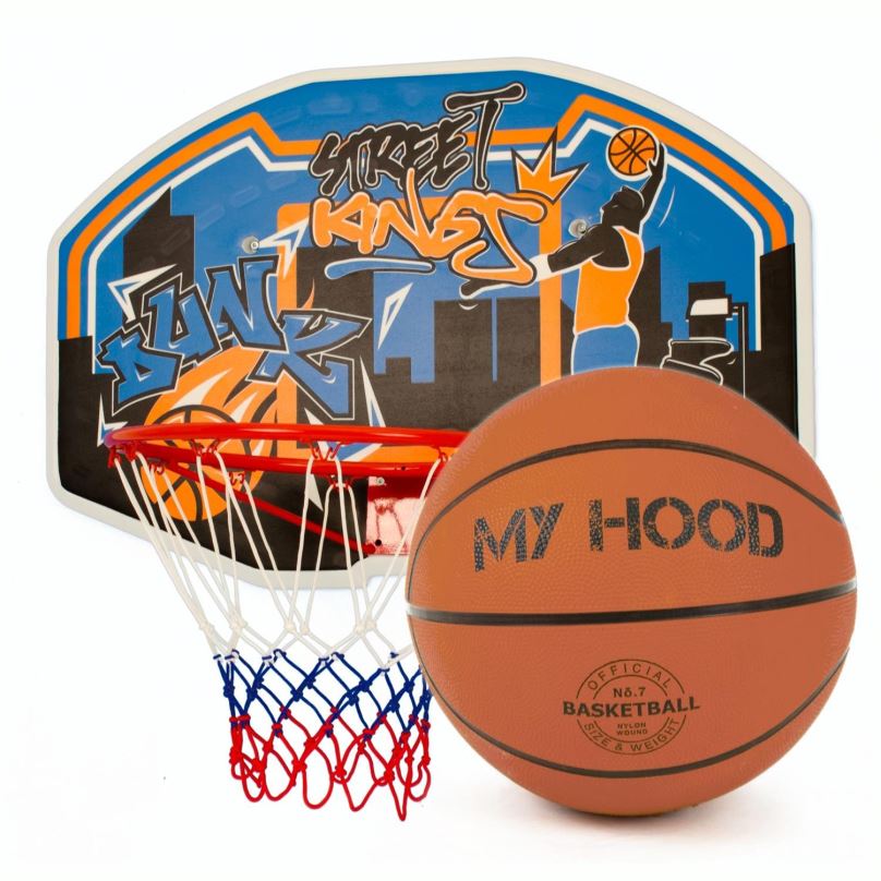 Basketbalový koš My Hood Set basketbalového koše a míče