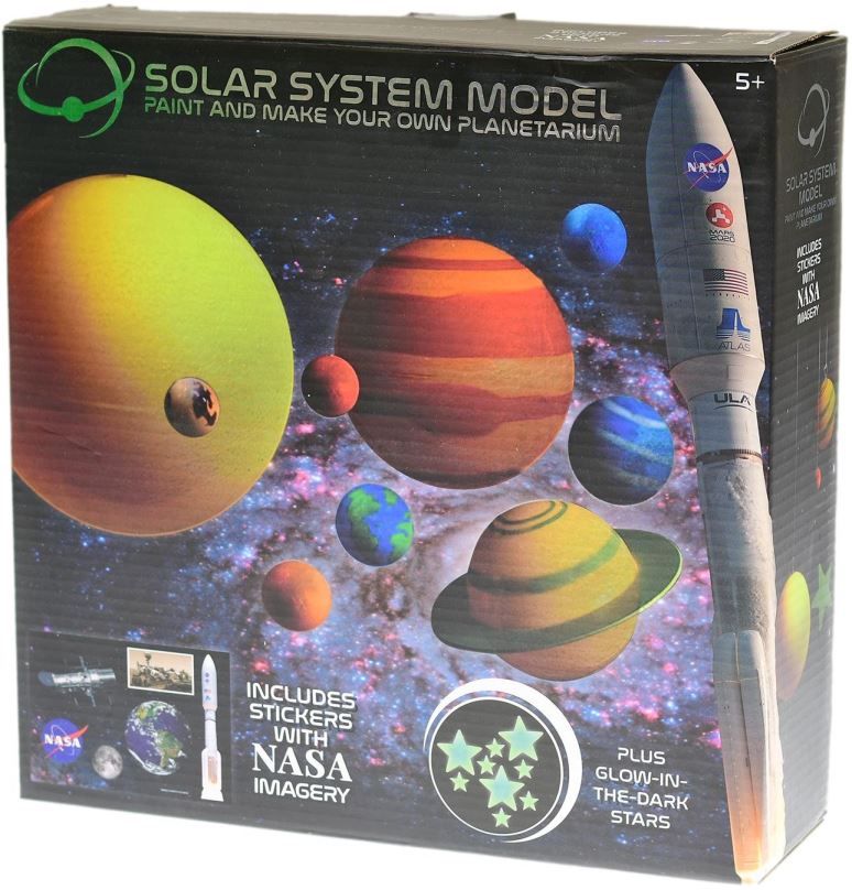 Experimentální sada TM-TOYS NASA sada na výrobu sluneční soustavy v krabičce