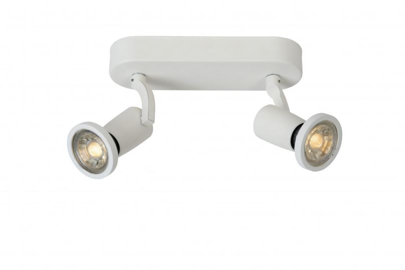 LED stropní bodové svítidlo Lucide Jaster 11903/10/31 2x5W GU10 - moderní bodovka