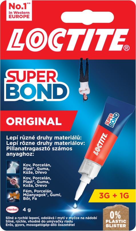 Lepidlo LOCTITE Super Bond Original 3 g