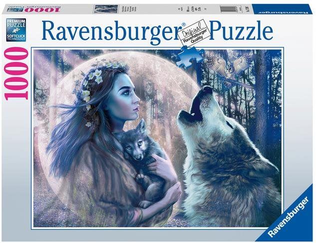 Puzzle Ravensburger Puzzle 173907 Vlčí Magie 1000 Dílků
