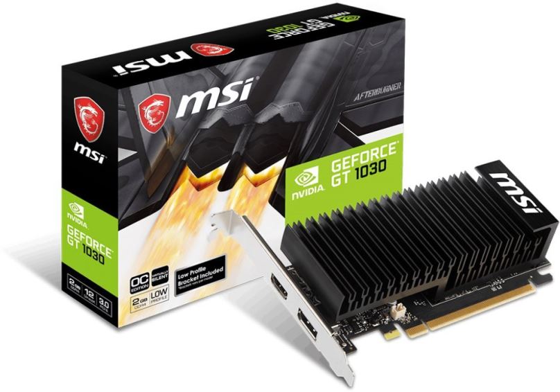 Grafická karta MSI GeForce GT 1030 2GHD4 LP OC