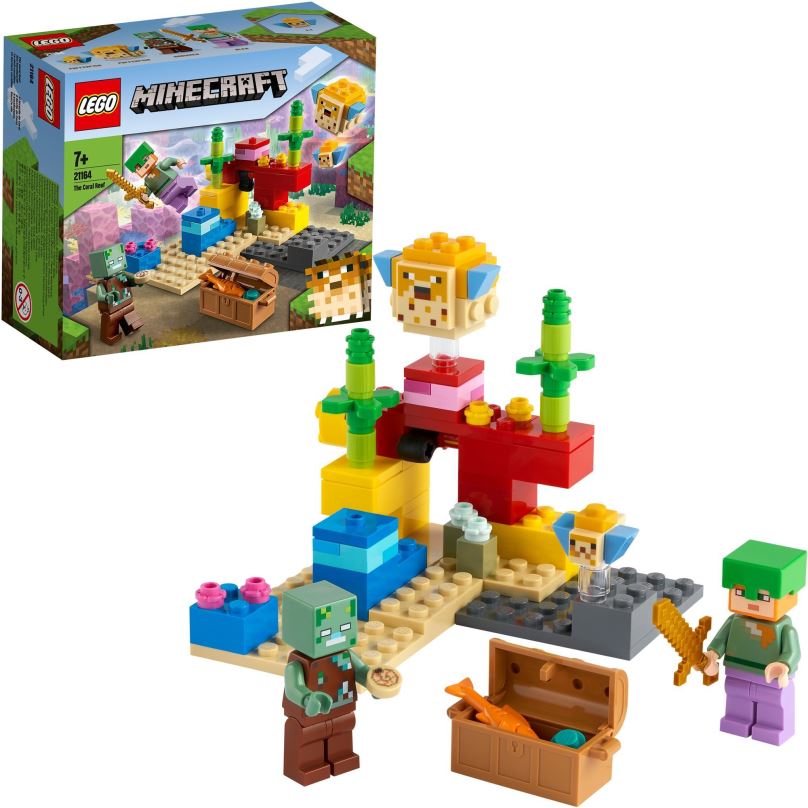 LEGO stavebnice LEGO® Minecraft® 21164 Korálový útes