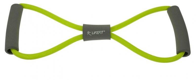 Guma na cvičení Lifefit Expander Eight světle zelený