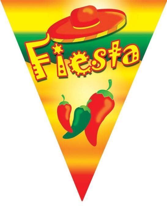 Girlanda Girlanda vlajky Fiesta Mexiko 500 cm