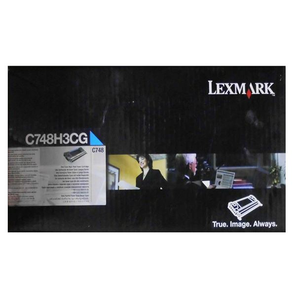 Lexmark originální toner C748H3CG, cyan, 10000str., C748, Lexmark C748de, C748dte, C748e, O