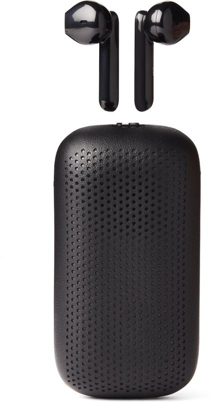 Bluetooth reproduktor Lexon Speakerbuds Black