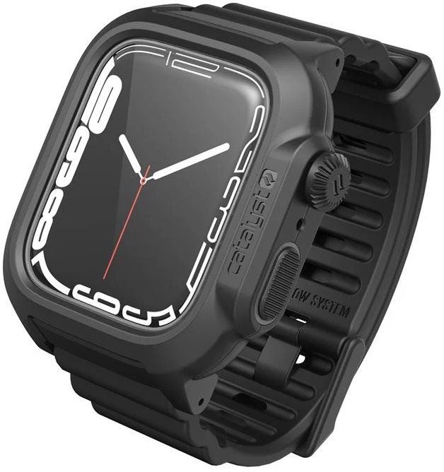 Ochranný kryt na hodinky Catalyst Total Protection Case Black Apple Watch 8/7 45 mm