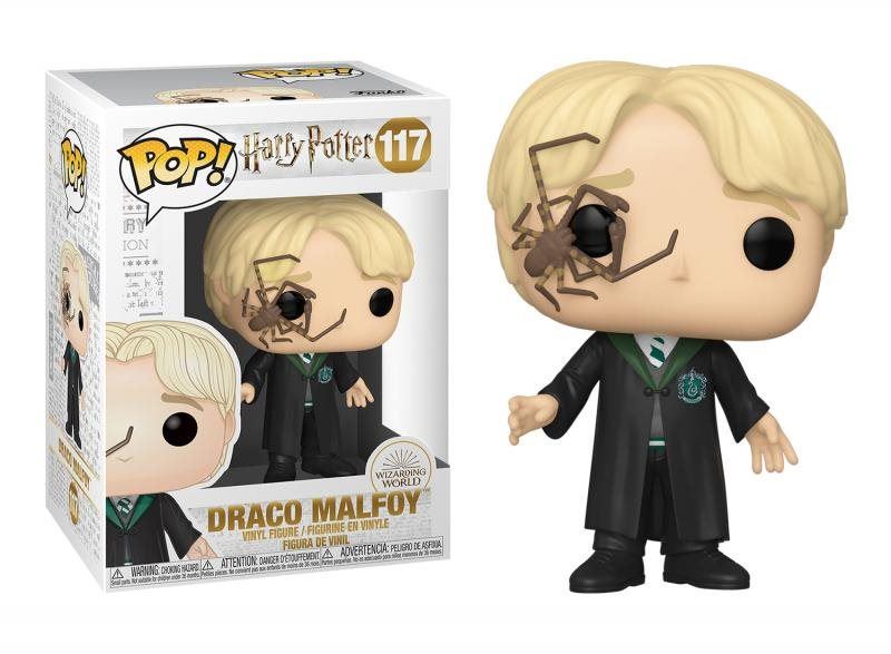 Funko POP Movies: Harry Potter S10 - Malfoy w/Whip Spider