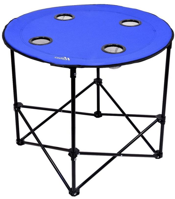 Kempingový stůl Cattara Split modrý