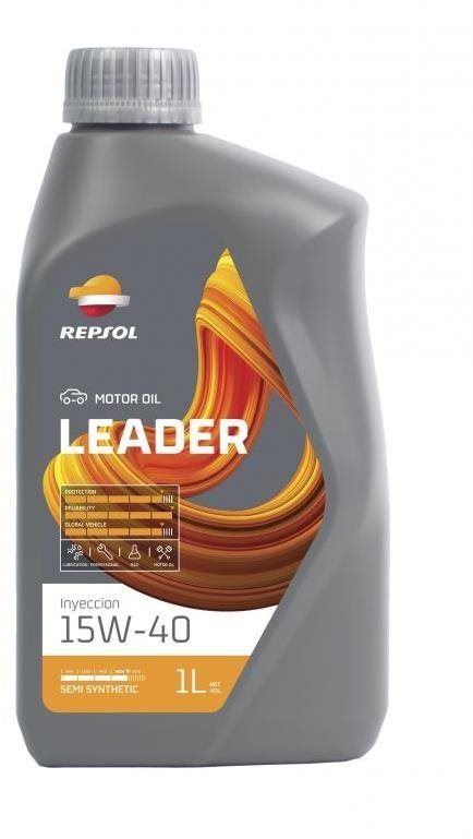 Motorový olej REPSOL Leader Inyeccion 15W - 40  1 l