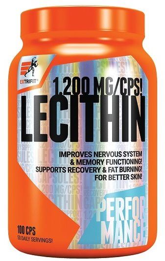 Spalovač tuků Extrifit Lecithin 1200mg, 100 kapslí