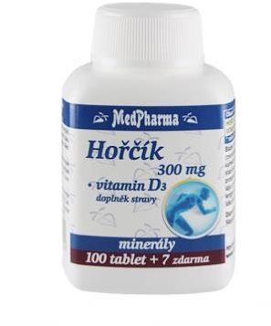 Hořčík MedPharma Hořčík 300 mg + Vitamin D - 107 tbl.