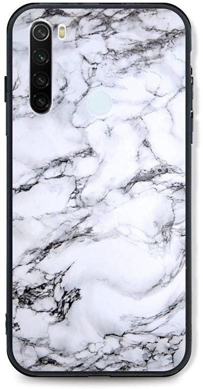 Kryt na mobil TopQ Kryt LUXURY Xiaomi Redmi Note 8T pevný Marble White 46897