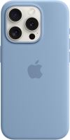 Kryt na mobil Apple iPhone 15 Pro Silikonový kryt s MagSafe ledově modrý