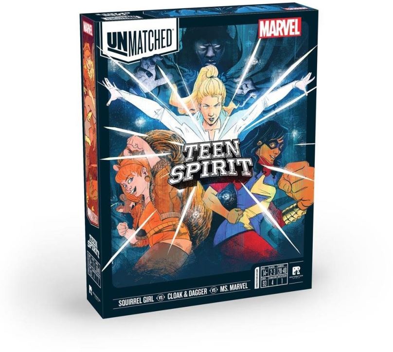 Strategická hra Unmatched Marvel: Teen Spirit EN