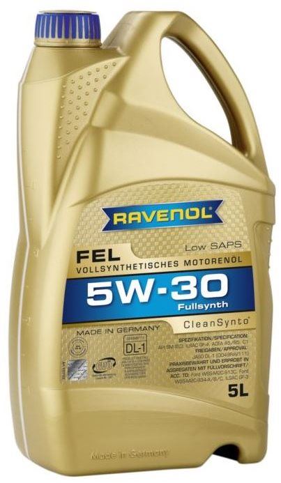 Motorový olej RAVENOL FEL SAE 5W-30; 5 L