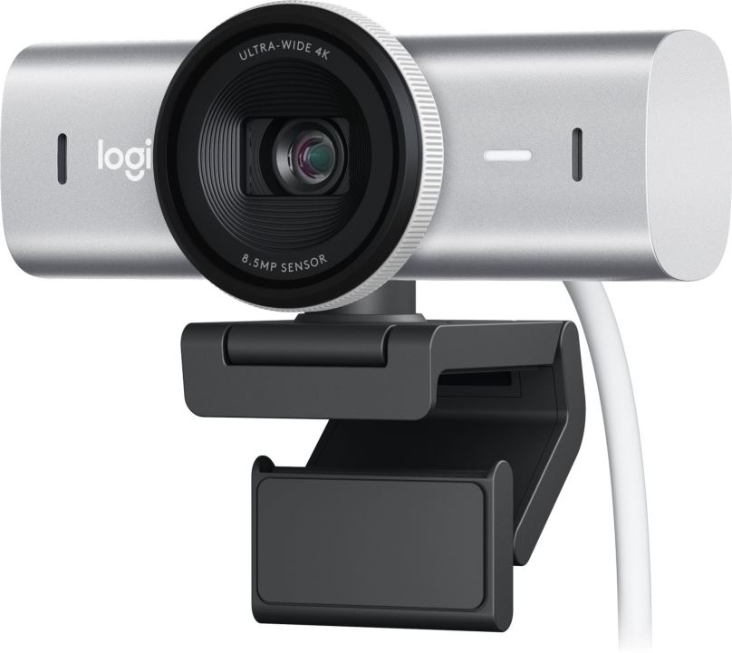 Webkamera Logitech MX Brio 4K Ultra HD Webcam, Pale Grey