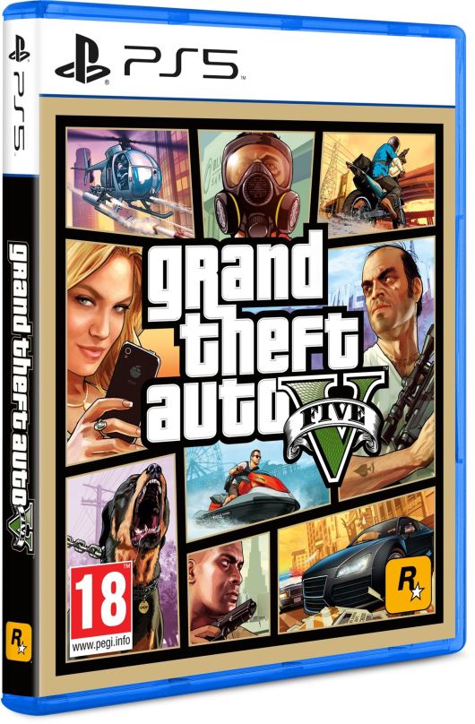 Hra na konzoli Grand Theft Auto V (GTA 5) - PS5