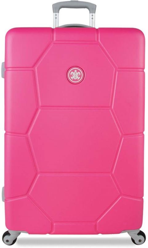 Cestovní kufr SUITSUIT® TR-1227/3-L ABS Caretta Shocking Pink