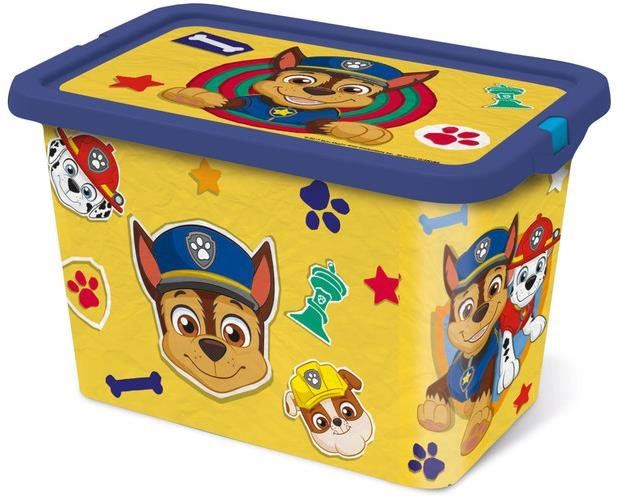 Úložný box Store Paw patrol 7 l s víkem, plast