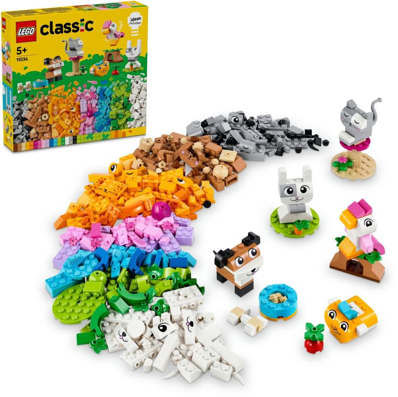 LEGO stavebnice LEGO® Classic 11034 Tvořiví mazlíčci