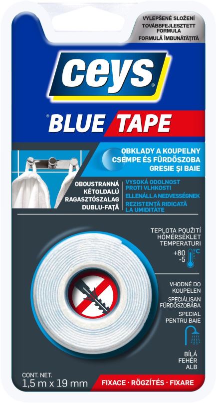 Lepicí páska CEYS Blue tape 1,5 m x 19 mm
