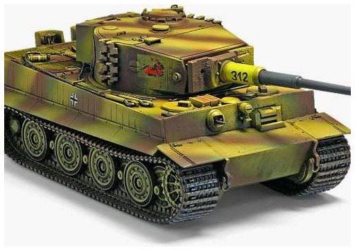Model tanku Model Kit tank 13314 - TIGER-1 "LATE VERSION"