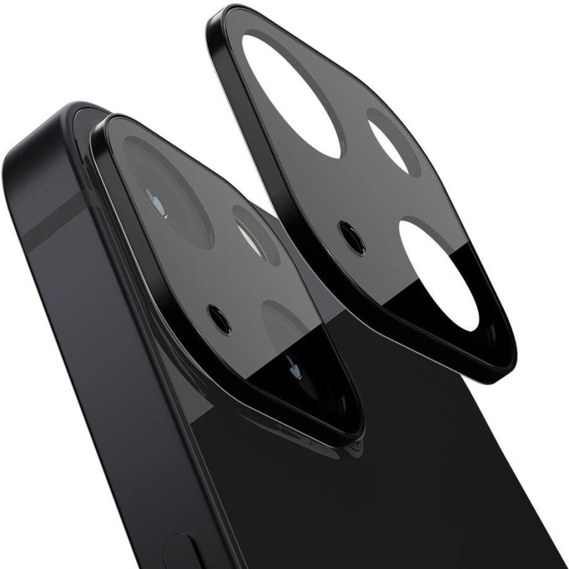 Ochranné sklo Spigen tR Optik Black 2 Pack iPhone 13/13 mini