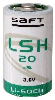 Jednorázová baterie SAFT LSH20, lithiový článek 3.6V, 13000mAh