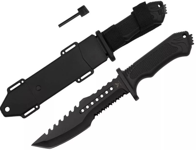 Nůž Vojenský taktický nůž s pouzdrem 31 cm, T-993