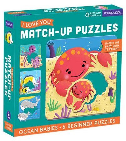 Puzzle Match-Up Puzzle - Mláďata z oceánu
