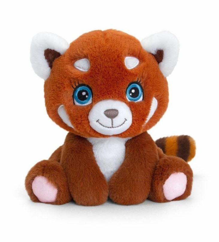 Plyšák Keel Toys Keeleco Panda červená