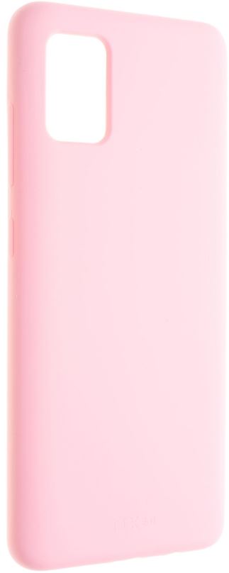 Kryt na mobil FIXED Flow Liquid Silicon case pro Samsung Galaxy A51 růžový