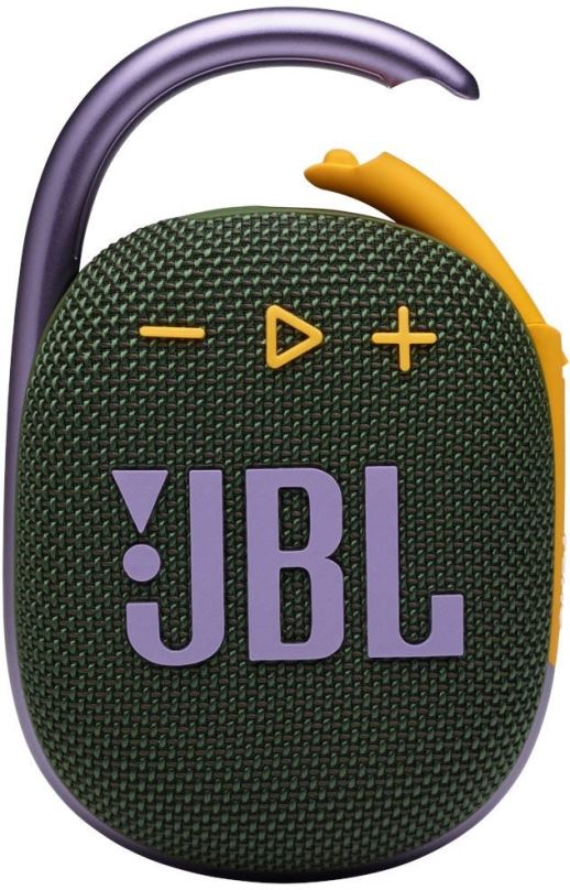Bluetooth reproduktor JBL Clip 4 zelený