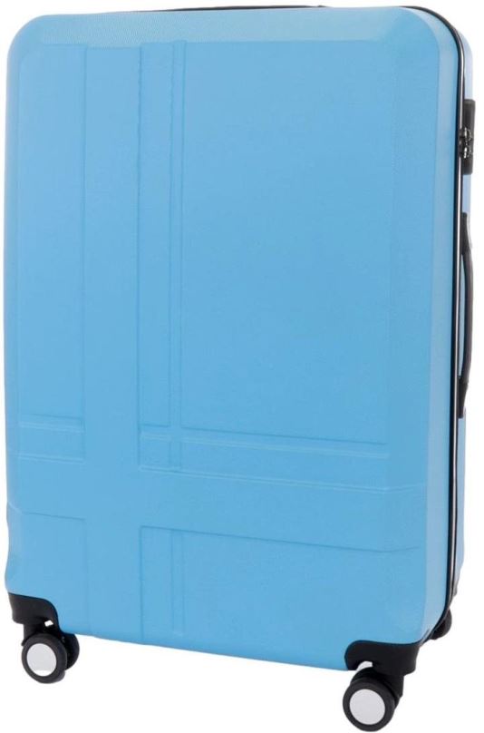 Cestovní kufr T-class TPL-3011, vel. XL, ABS, (modrá), 75 x 50 x 30,5cm