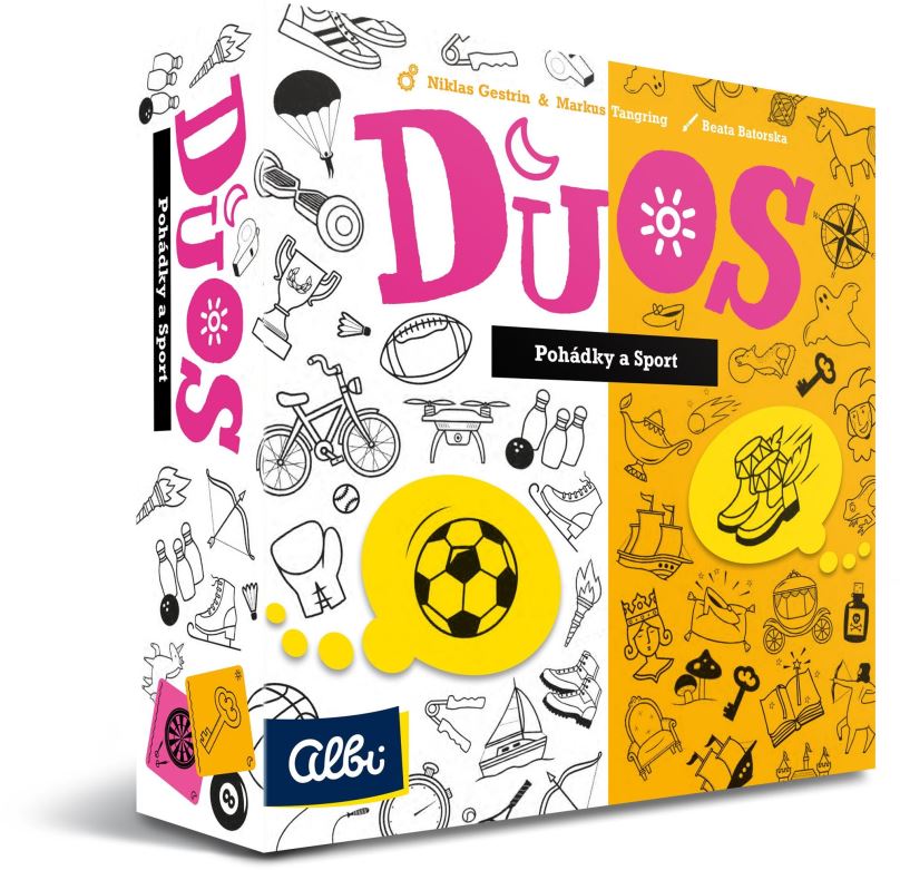 Karetní hra Duos - Pohádky a Sport