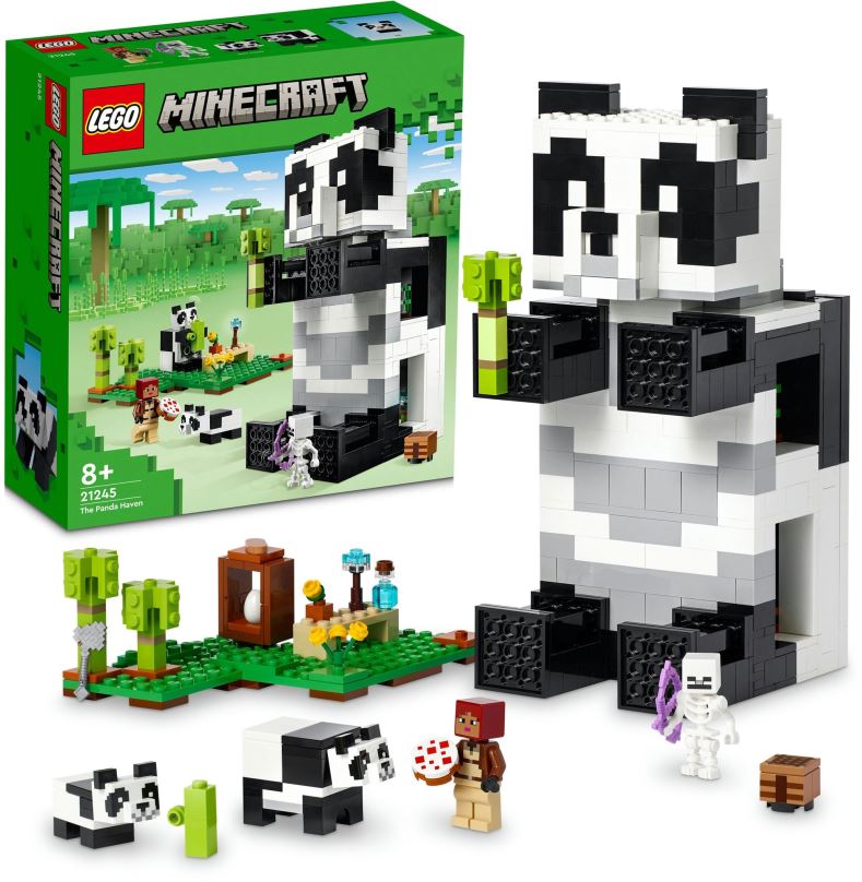 LEGO stavebnice LEGO® Minecraft® 21245 Pandí útočiště